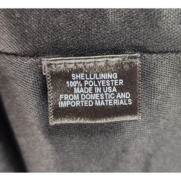 Charles Henry Dress Womens Large Black Net Pattern V Neck Fit Flare Night Out - Picture 12 of 13